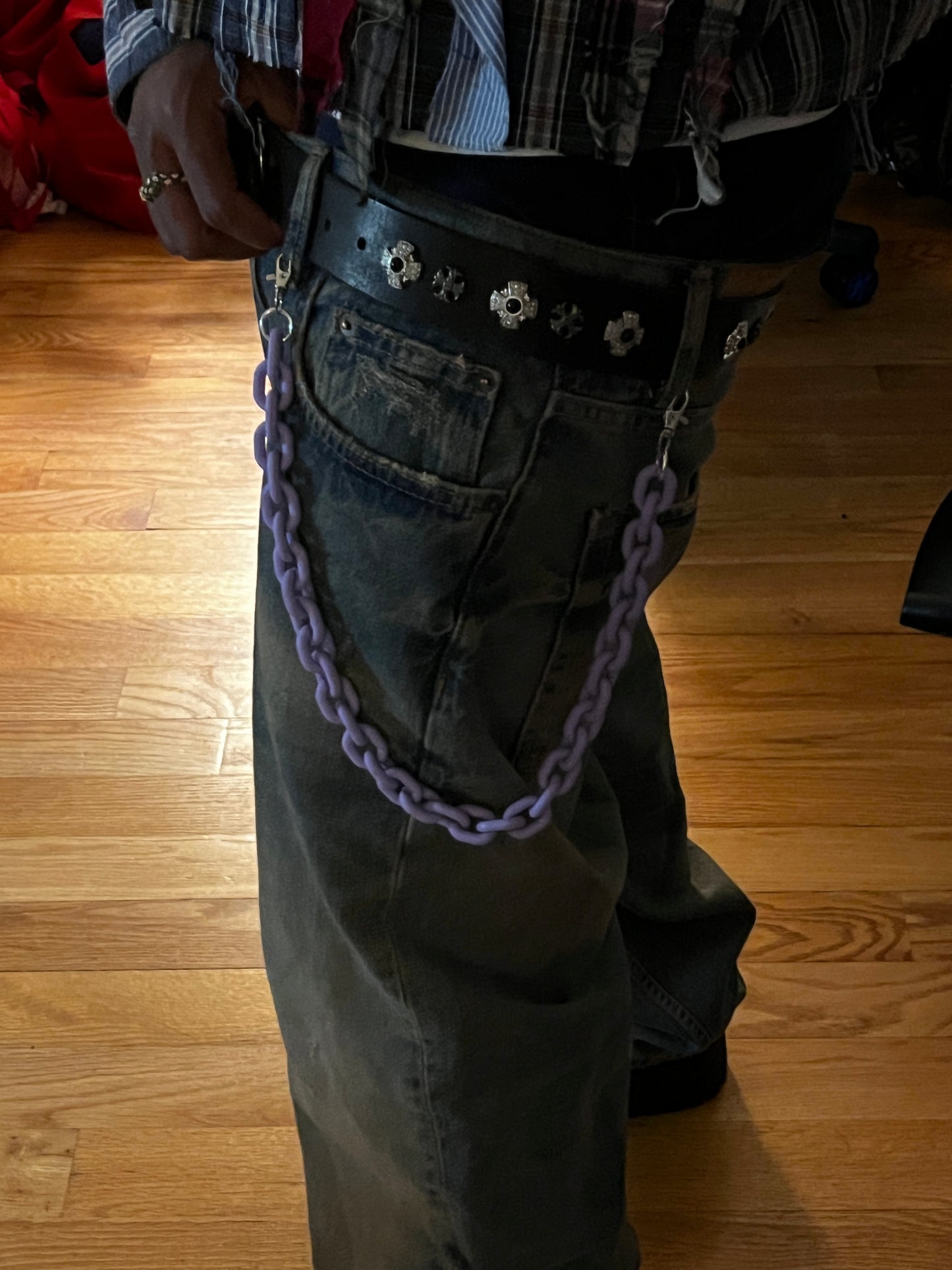 Purple Play-Doh chain V-2