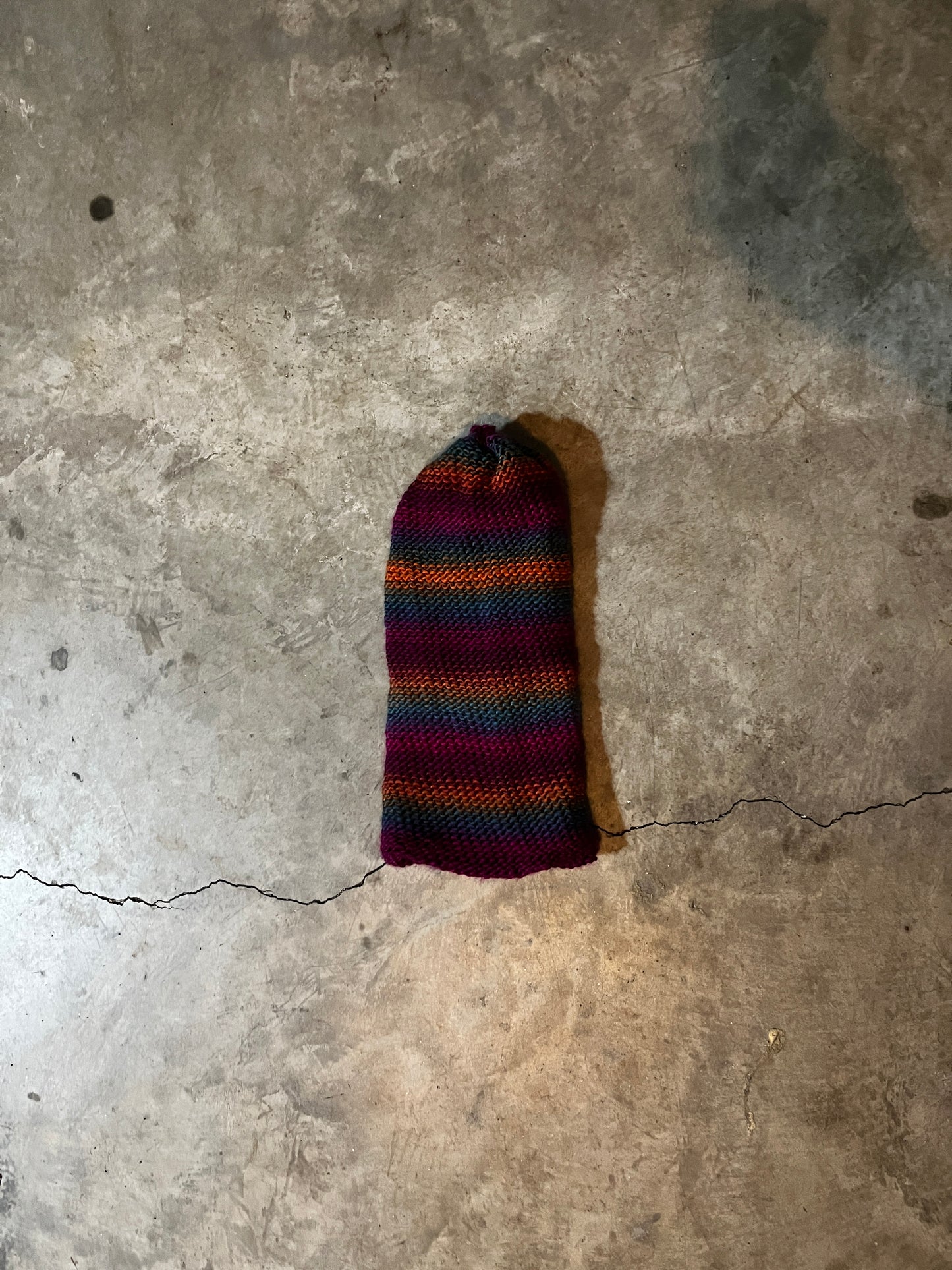 Rainbow striped Beanie