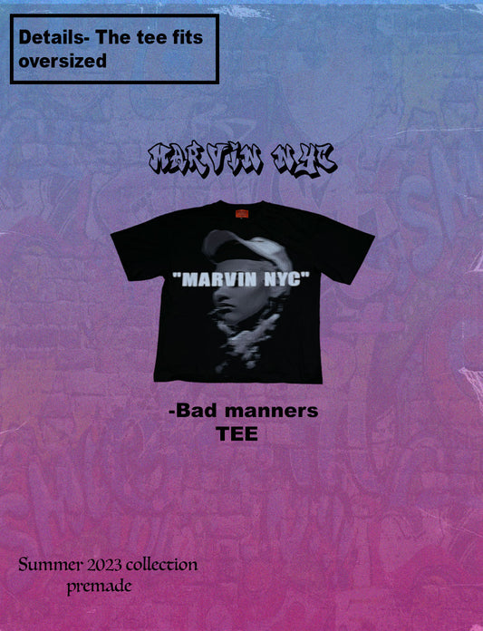 Bad manners tee