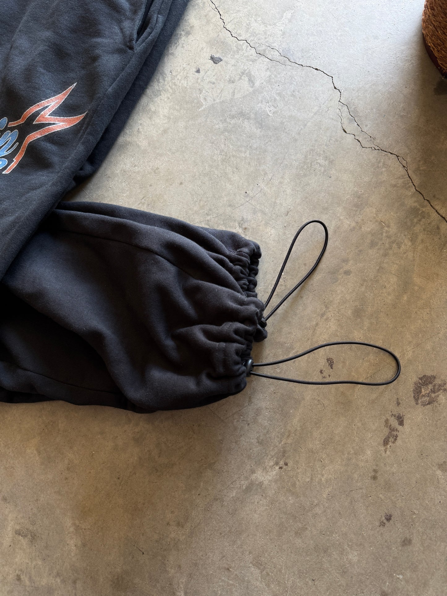 Black MNYC VARSITY sweatpants